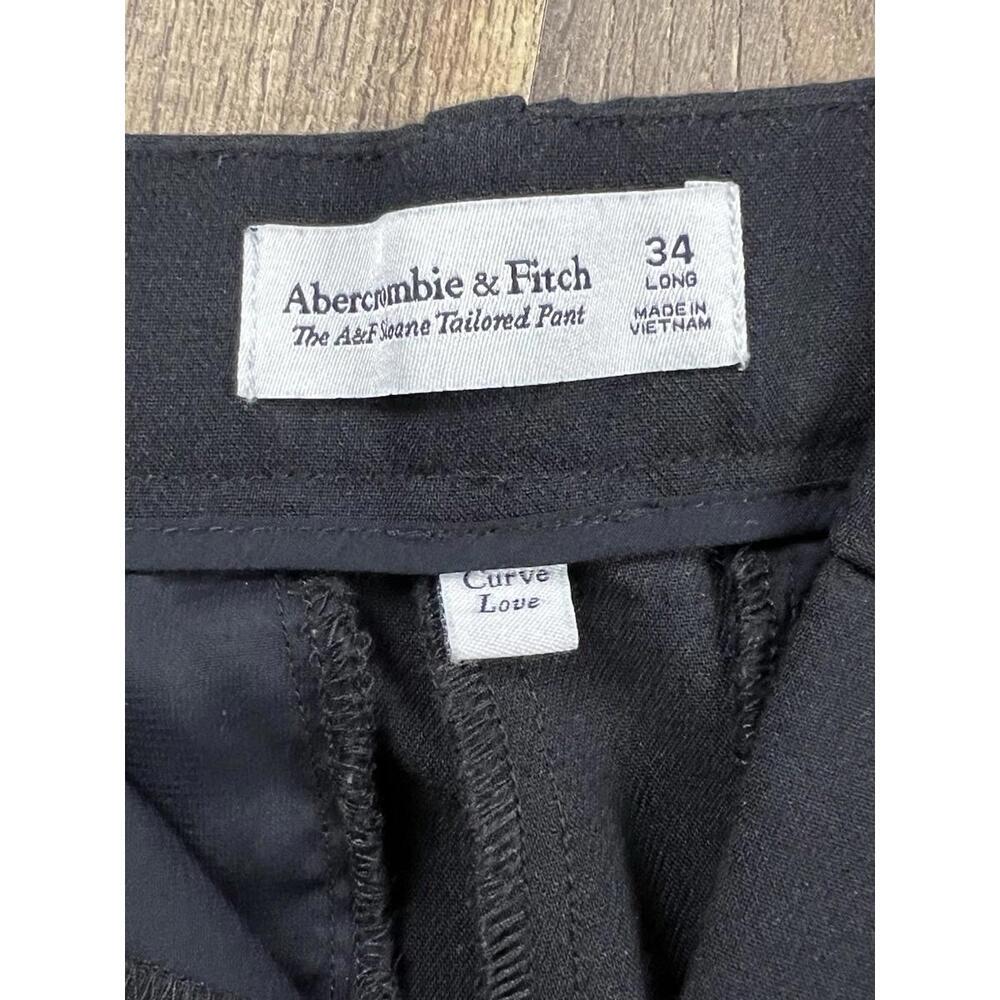 Abercrombie & Fitch Black Wide Leg Pants - Picture 5 of 10